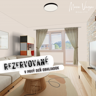 Ihneď voľný byt Sabinov - 3 izbový