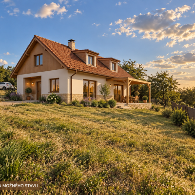 Drienica - pozemok na predaj so šírkou 32m v časti pre dom!